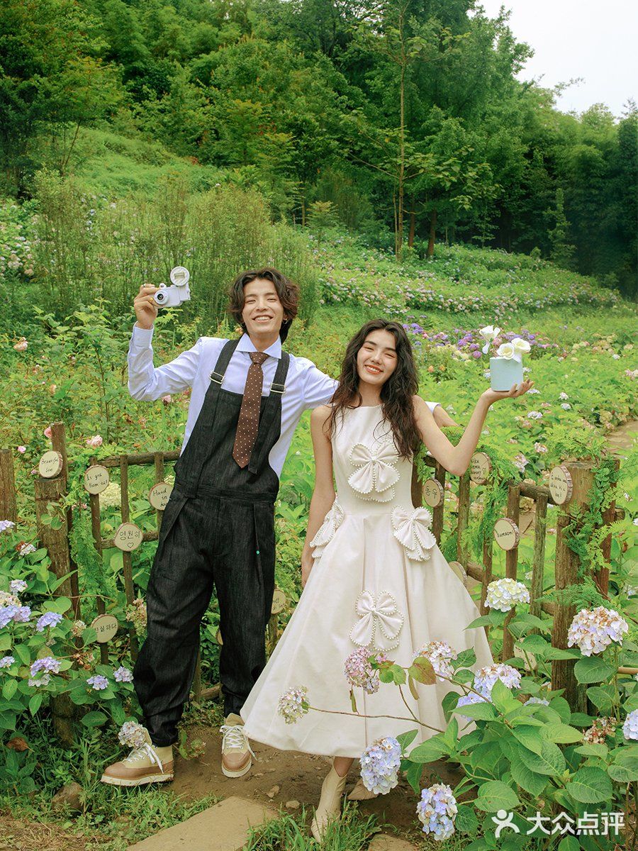全长沙TOP one的森系小清新婚纱照