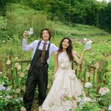 全长沙TOP one的森系小清新婚纱照