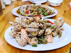 椒盐濑尿虾-巽东海鲜大排档(巽寮湾店)