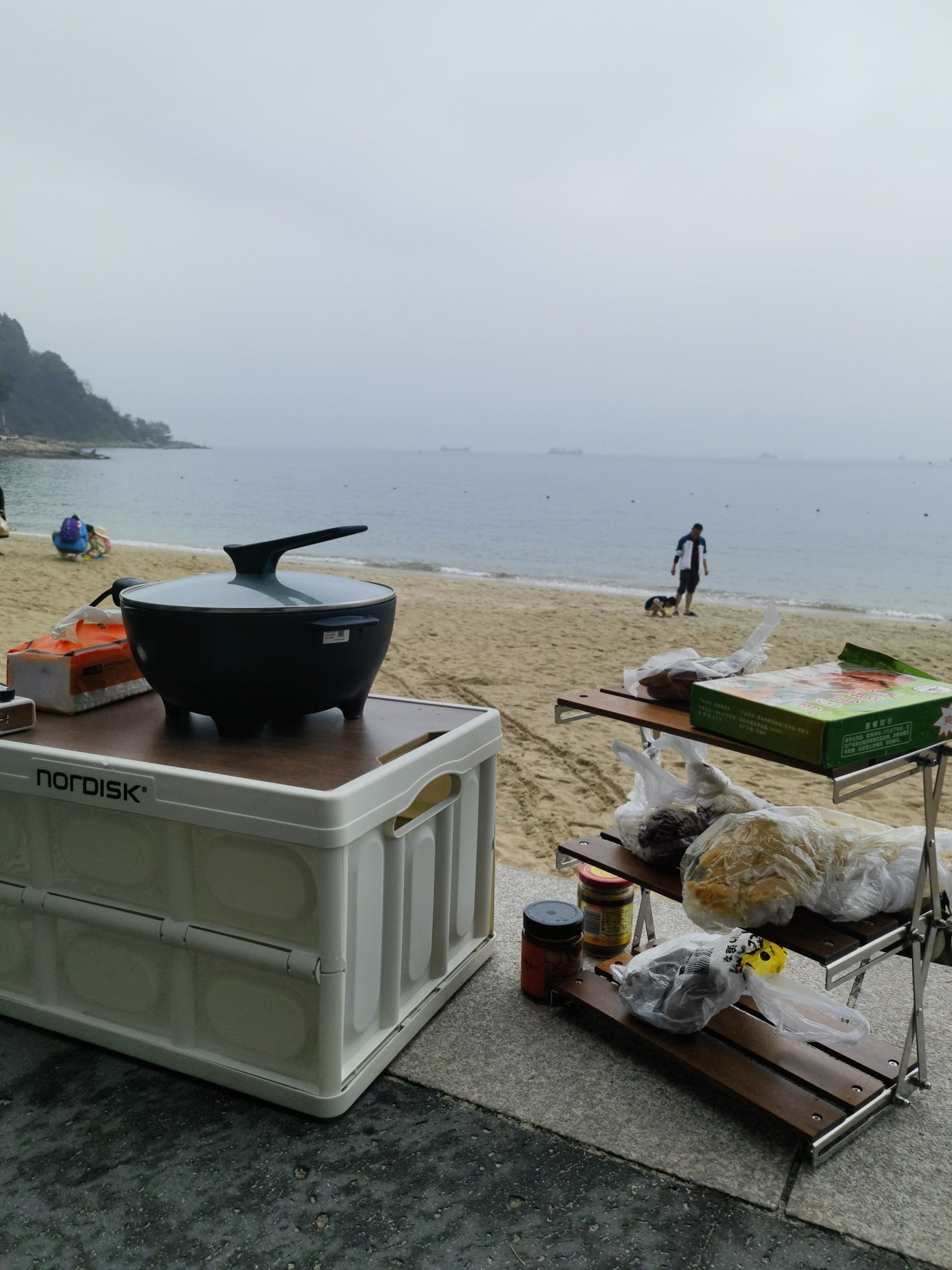 高德地图导航至沙鱼涌沙滩,到达p1停车场后,不要进入停车