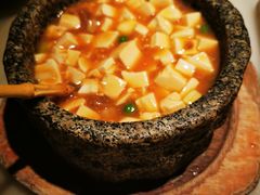 蟹粉豆腐-绿茶餐厅(西单老佛爷店)