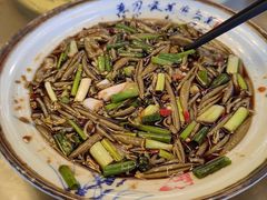 凉拌莼菜-礼州土碗菜