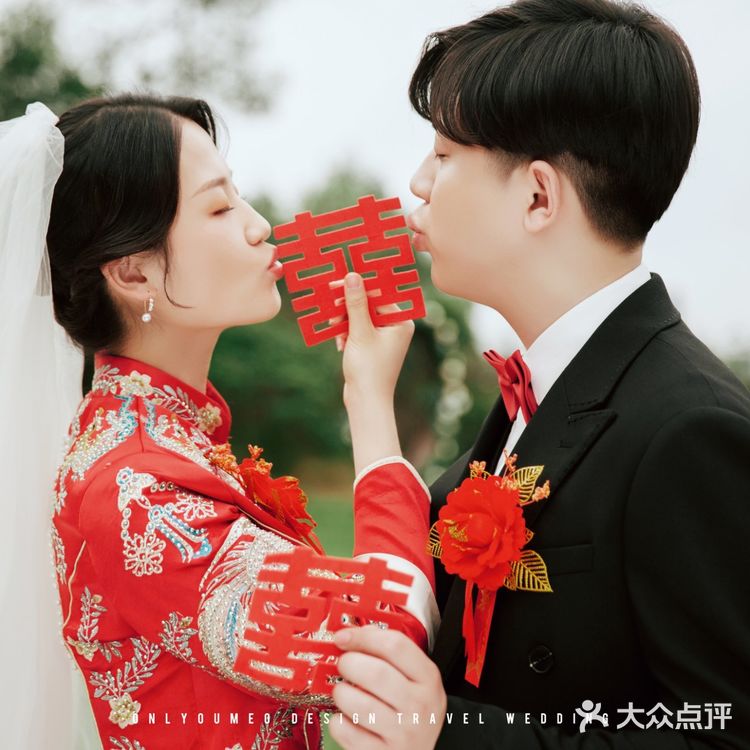 新中式婚纱照┃秀禾外景婚纱照