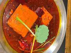 焦绿葱香牛油锅-大龙燚火锅(春熙店)