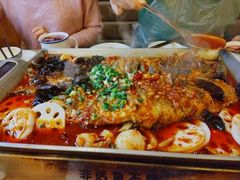 荔枝香辣味烤鱼-鱼酷活鱼烤鱼(静安大融城店)