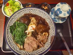 寿喜烧乌冬面定食-八木鸟居酒屋(小木桥路店)