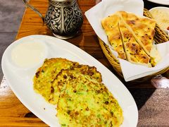 西葫芦饼配酸奶-TUK土耳其餐厅·下午茶(卢湾店)