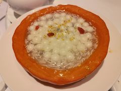 南瓜酒酿小圆子-玫瑰厅上海菜(兴国路店)