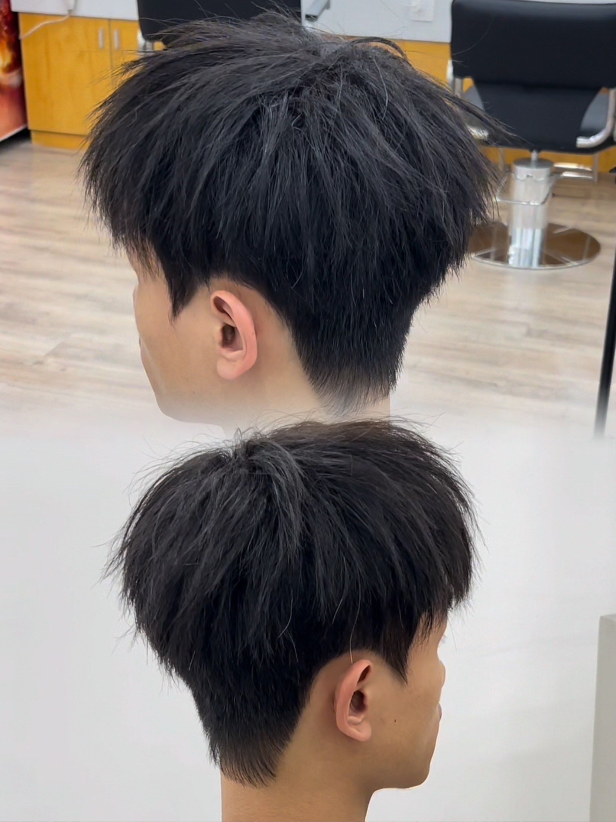 碎盖发型