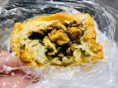 韭菜盒-思北花生汤