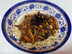 葱油鳝丝蛏子蛤蜊拌面-明呈黄鱼面馆(斜土路店)