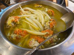 银鱼紫蟹锅-陈傻子餐厅(世纪都会店)