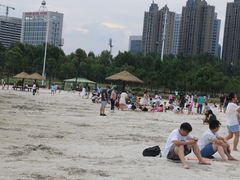 白色沙滩-滨湖塘西河公园