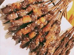 烤羔羊肉串-木屋烧烤(白石洲店)