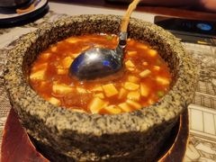 石锅鸡汤豆腐-绿茶餐厅(石家庄万象城店)