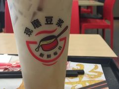 超大杯椰果豆浆乌龙茶-永和大王(香缤店)