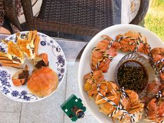 -七的湖·晚芳亭·阳澄湖农家菜·大闸蟹(莲花岛店)