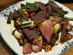 蕨粑炒腊肉-阿婉贵州苗家酸汤鱼(梅林店)