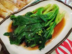 蚝油芥兰-香港威特瑞茶餐厅(小白楼音乐厅店)