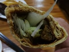 煎饼卷大葱-老济南民间小吃·传统鲁菜(芙蓉街店)