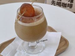 甜杏燕麦冷萃-W Coffee(船板巷店)