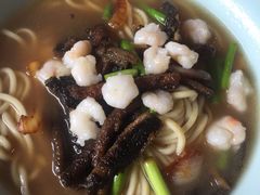 虾爆鳝面-奎元馆.百年奎元.非遗传承(西湖边的解放路店)