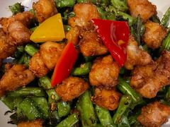 榄菜四季豆炒鸡脆骨-汤城小厨•粤菜•靓汤(苏州街店)