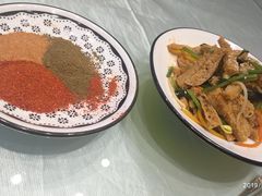 菠菜面筋-巴依老爷新疆美食(望京小街店)