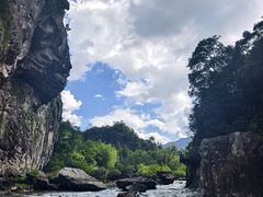 -楠溪江石桅岩