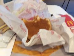 经典麦辣鸡腿汉堡中薯中可-麦当劳(健德桥得来速店)