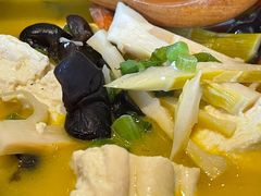 海鲜雪里蕻炖手工老豆腐-宁波柏悦酒店·钱湖渔港