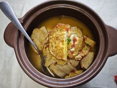 煎豆腐焖荷包蛋-湘桂人酒楼(西便门店)