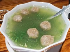 海草手工双丸子汤-百年银屏蚝烙·潮汕菜·非遗(乐山店)