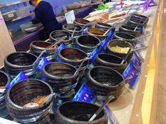 自助调料区-锤头鲨毛肚海鲜烤肉自助餐厅(国购广场店)