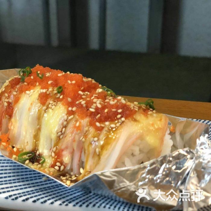 手岛寿司鱼籽手握图片-北京日本料理-大众点评网