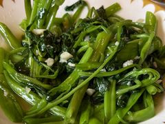 炒空心菜-味源白莲鹅