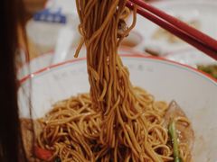 酱爆猪肝拌面-面春山·传统老卤面(天隆寺店)