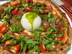 帕尔马火腿芝麻菜布拉塔披萨-Primo·丽莫意大利窑烤披萨