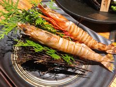 烤大虾-黑牛の店·和牛烧肉(合生汇店)