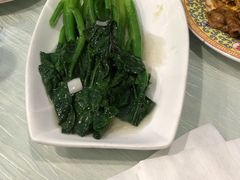 白灼芥兰-烤肉季饭庄