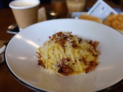 培根蛋汁扁意面-从启咖啡(五羊邨店)