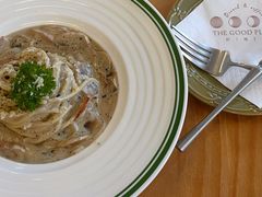 黑松露奶油菌菇培根意面-The Good Place好地方·Brunch·coffee(国贸店)