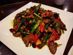 小炒黄牛肉-老兰家传统烧烤炒菜泡馍(小南门店)