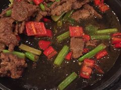 铁板蒙古牛肉-湘里人家土菜馆