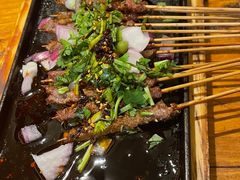 爆香小嫩牛.-聚点串吧·北京烧烤(朝北店)