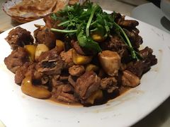 板栗烧土鸡-梁家大院•农家菜(昆山会展中心店)