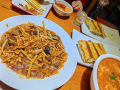 -二姐家三个拿手菜·北塘海鲜·大馅锅贴王(成林道店)