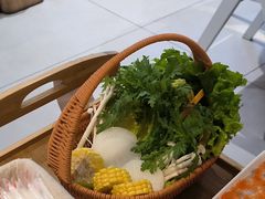 蔬菜拼盘-濠七糟粕醋•海南酸汤火锅(中关村店)