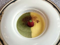 绿茶焦糖布丁-北京励骏酒店-碧翠法国餐厅