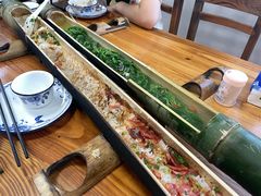 -竹乡园柴火竹筒饭·烧鸡(白水寨*森林海店)